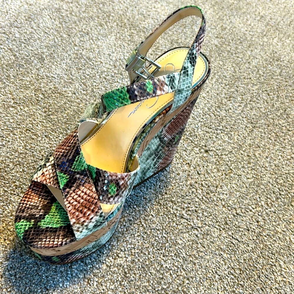 Jessica Simpson Jirie Platform Sandals - NEW IN BOX